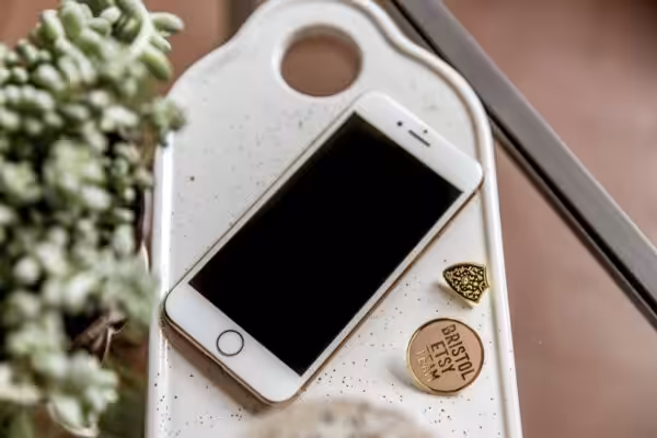 A phone left on the side - not apologising for that Instagram break.