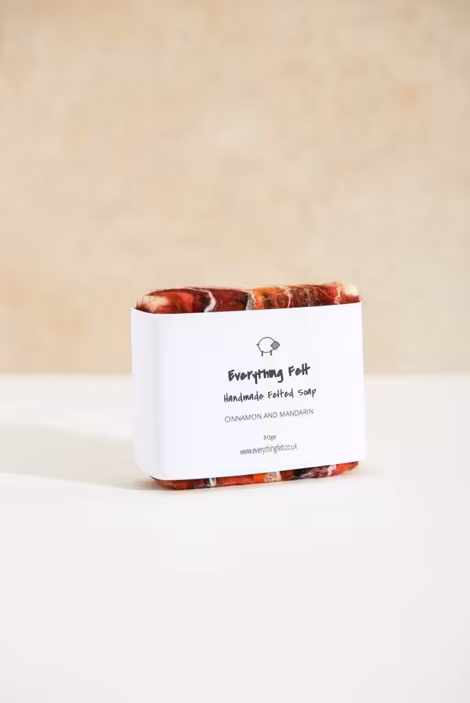 After picture of A bar of 'Everything Felt' Soap