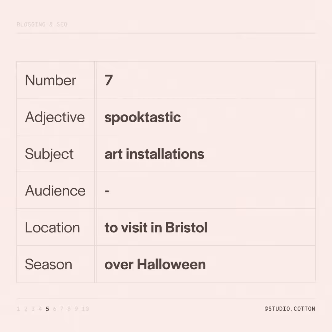 7 spooktastic art installations to visit in Bristol over Halloween.