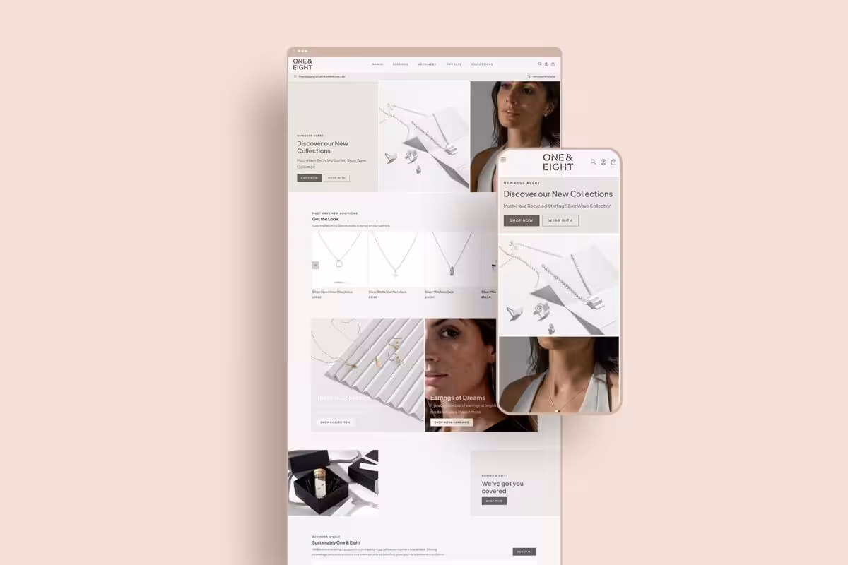 One and Eight Studio Cotton Website 2023