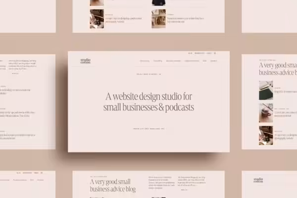 Studio Cotton Website 2023