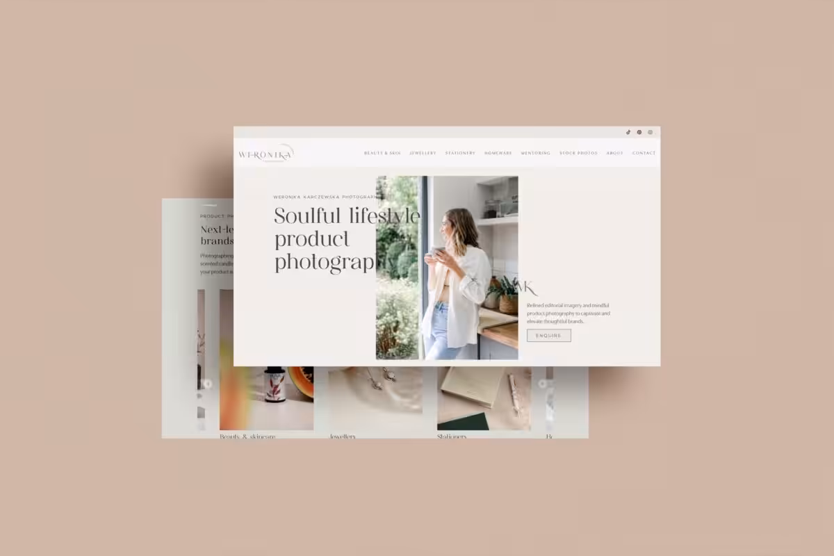 Weronika Studio Cotton Website 2023