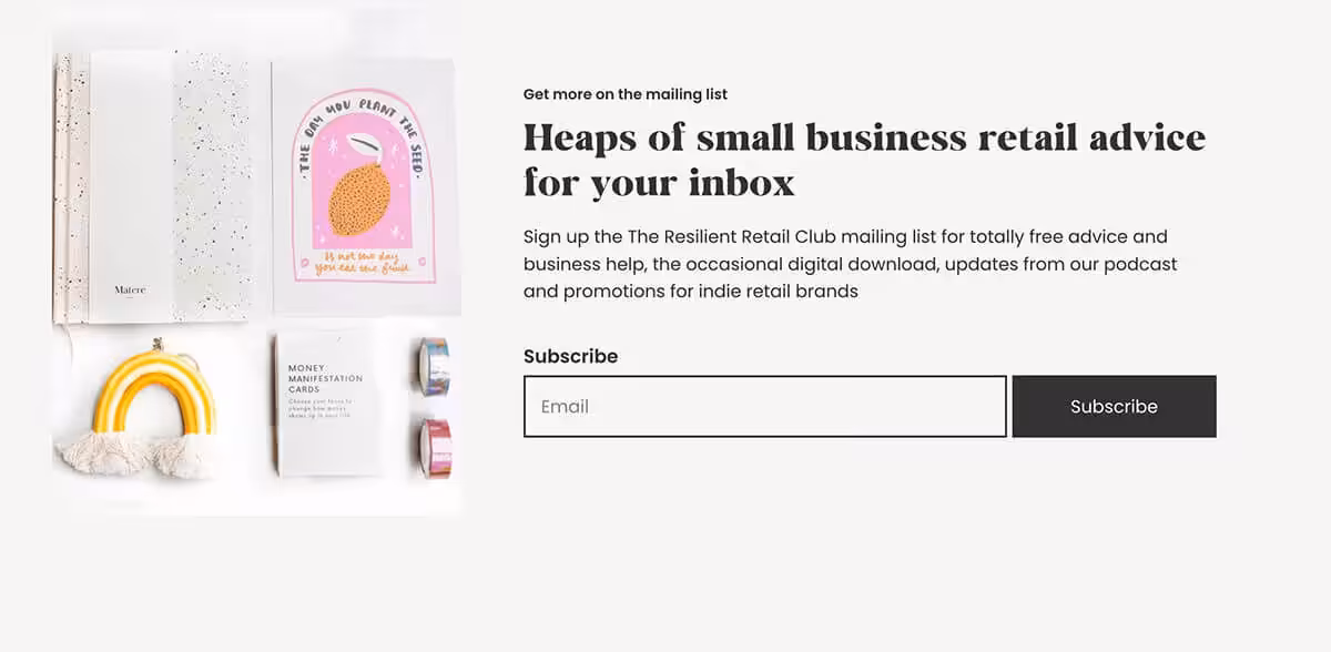 Screenshot of the Resilient Retail Podcast episode page, showing how to create effective calls to action