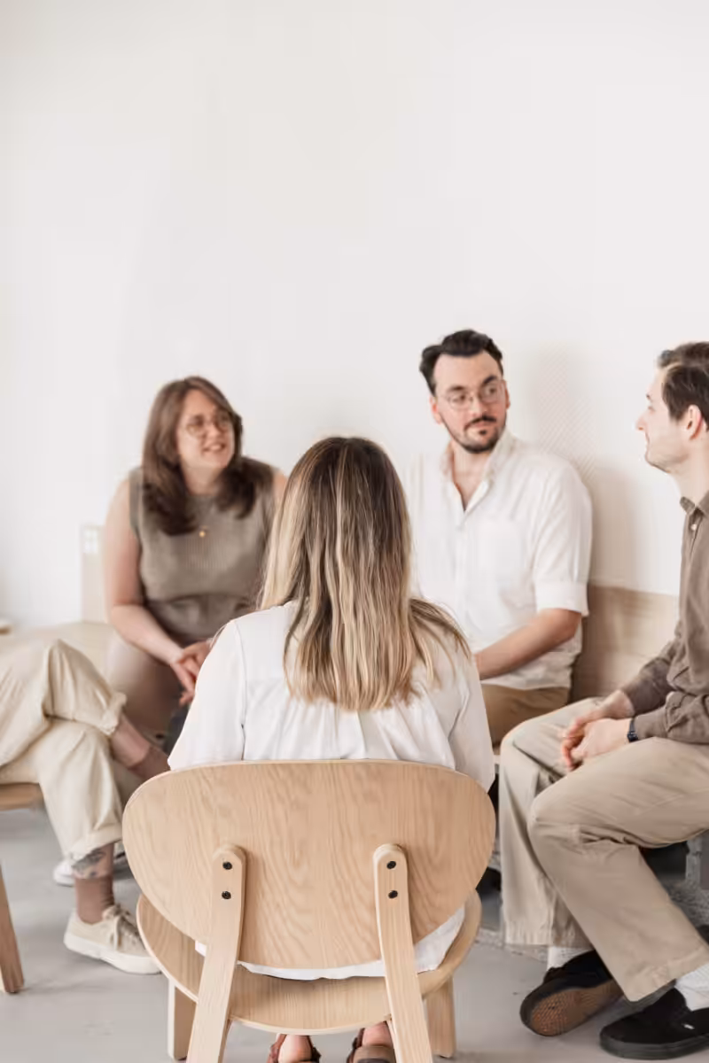 Studio Cotton team members meeting