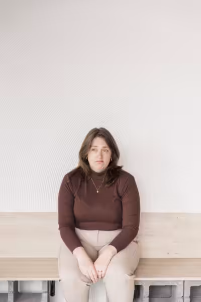Studio Cotton founder Aime looking depleted.