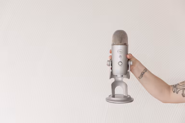 Studio Cotton microphone.