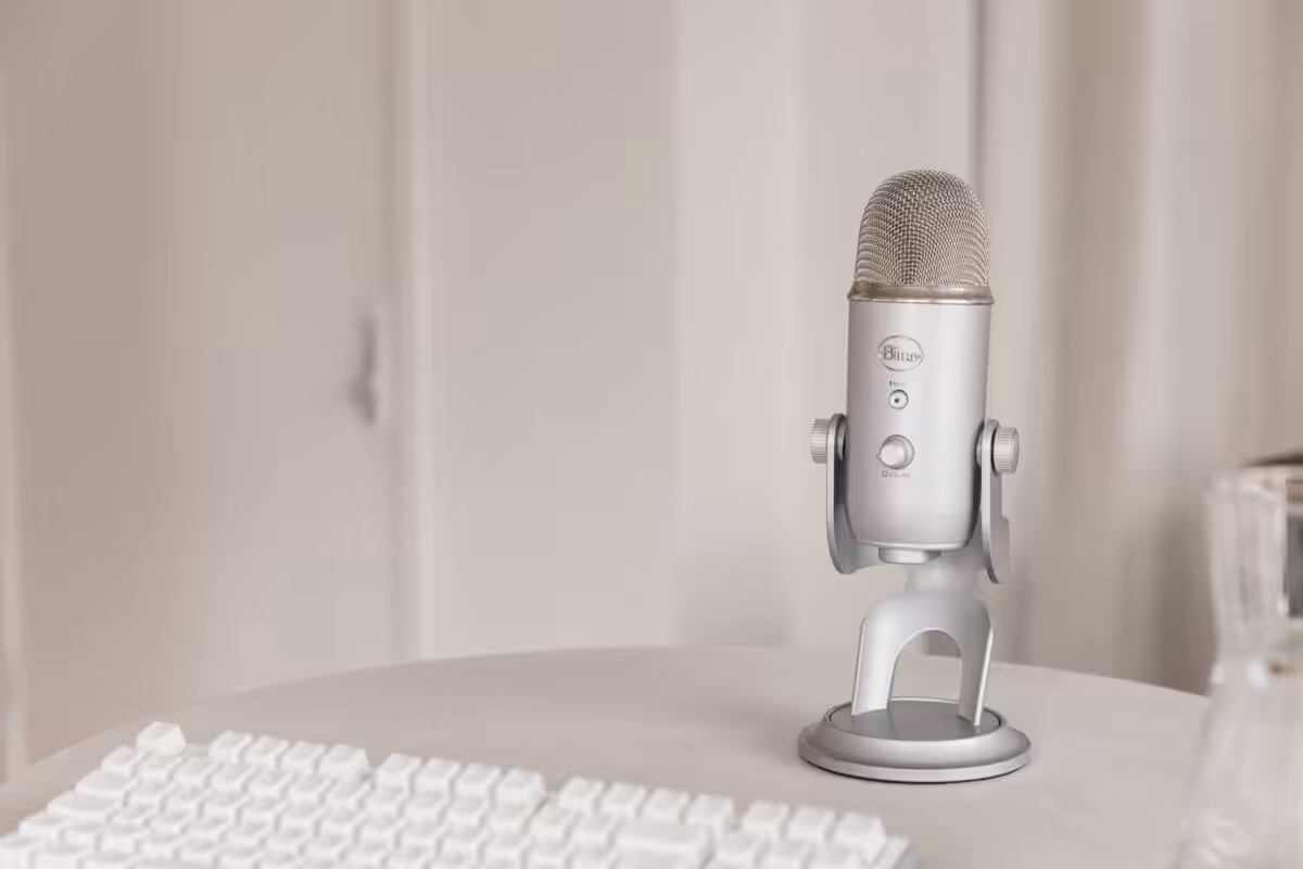Studio Cotton microphone.