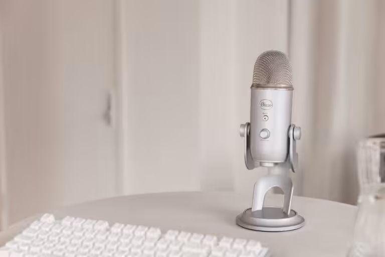 Studio Cotton microphone.