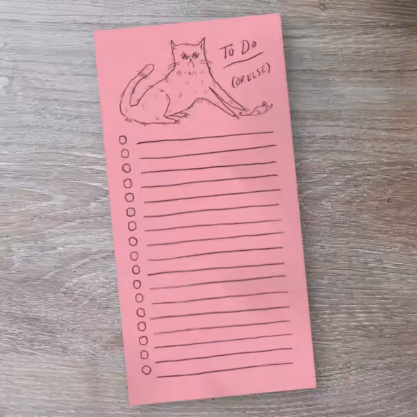 to-do-or-else-cat-notepad-badger-burke-papersmiths